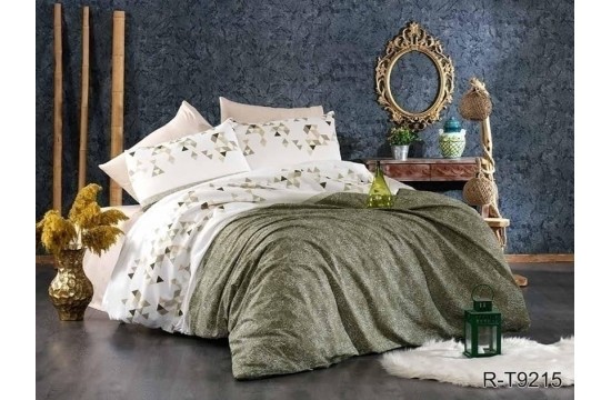 Bed linen 100% cotton ranforce euro R-T9215