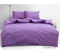 Plain bed linen ranforce family Lavender Herb