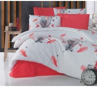 Bed linen with companion 100% cotton ranforce one and a half R-T9233