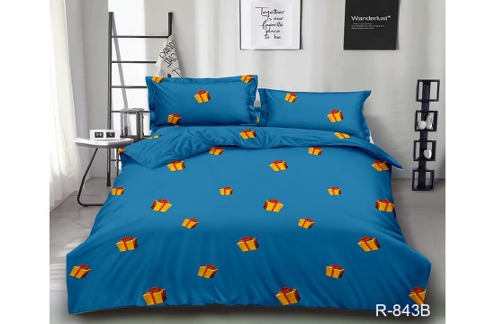 New Year's bed linen Euro ranforce R843-B