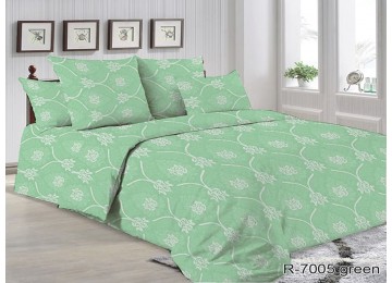 Bed linen ranforce R7005 green euro tm Tag textil