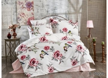 Bed linen 100% cotton ranforce euro R-T9224