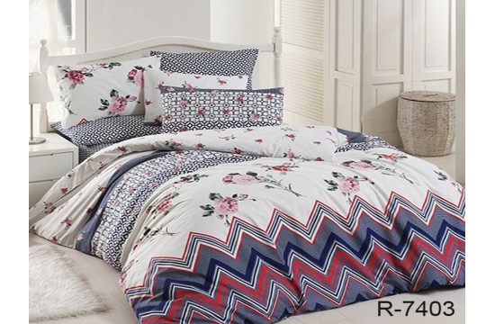 Bed linen ranfors with companion R7403 euro tm Tag textil