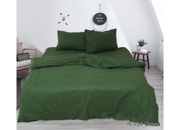 Комплект семейный ранфорс R134Green Таг текстиль