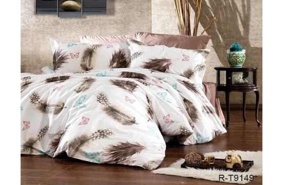 Bed linen with companion double 100% cotton R-T9149