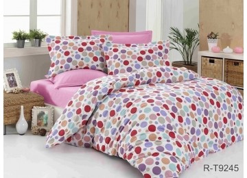 Bed linen 100% cotton ranforce euro R-T9245