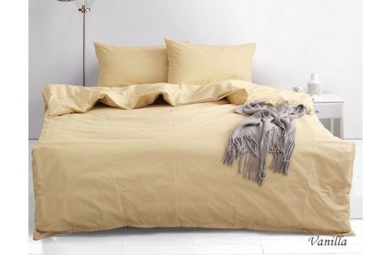 Комплект постельного белья ранфорс евро Vanilla