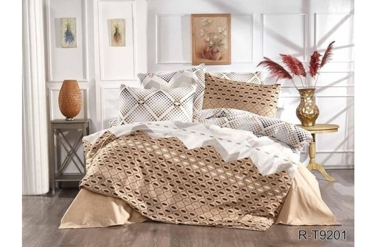 Bed linen 100% cotton ranforce euro R-T9201