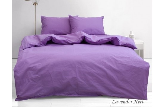 Комплект постельного белья ранфорс полуторный Lavender Herb
