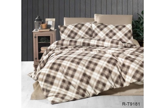 Bed linen ranforce 100% cotton one and a half R-T9181