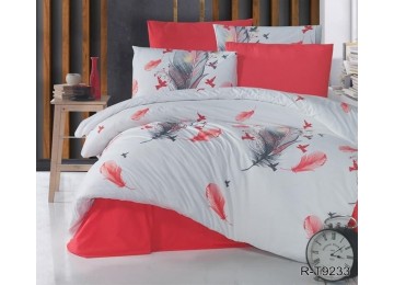 Bed linen with companion 100% cotton ranforce euro R-T9233