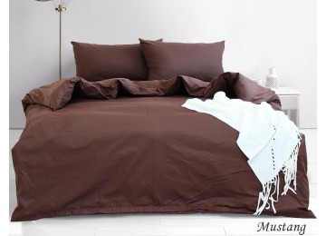 Комплект двуспального постельного белья ранфорс Mustang