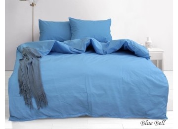 Double bed linen set Ranforce Blue Bell