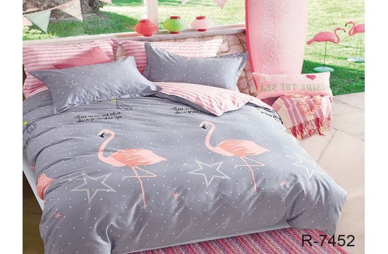 Bed linen ranforce with companion R7452 euro tm Tag textil