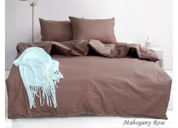 Monochrome bed linen ranforce family Mahogany Rose