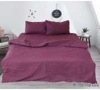 Комплект сімейний ранфорс R130Marsala Таг текстиль