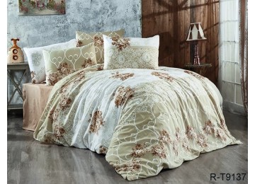 Bed linen ranforce 100% cotton euro R-T9137