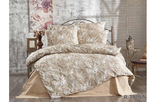 Bed linen 100% cotton ranforce euro R-T9197