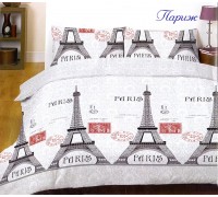 Постільна білизна ранфорс Париж сімейна tm Tag textil