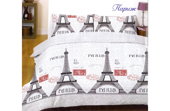 Постільна білизна ранфорс Париж сімейна tm Tag textil