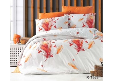 Bed linen with companion 100% cotton ranforce euro R-T9234