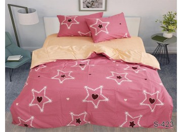 Bed linen satin euro maxi with companion S423 tm Tag textil