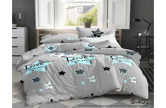 Bed linen satin euro maxi with companion S405 tm Tag textil