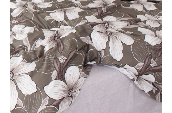 Комплект постельного белья евро сатин с компаньоном S482 Таг текстиль