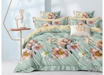 Satin family bed linen S509