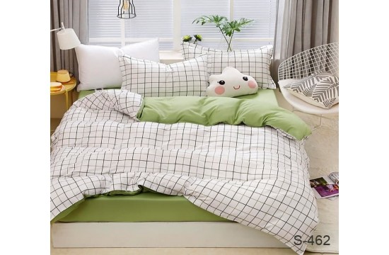 Bed linen satin euro maxi with companion S462 tm Tag textil