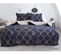 Satin double bed linen with companion S487