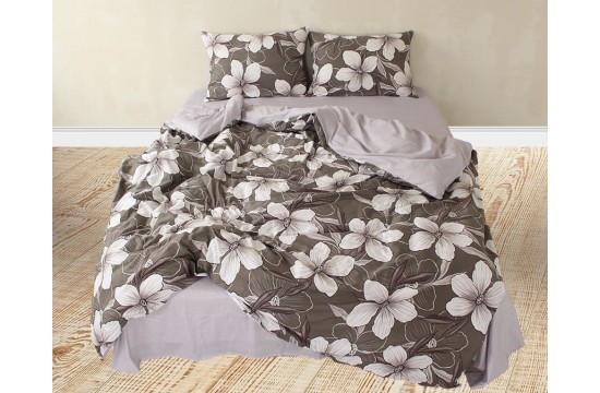Комплект постельного белья евро сатин с компаньоном S482 Таг текстиль