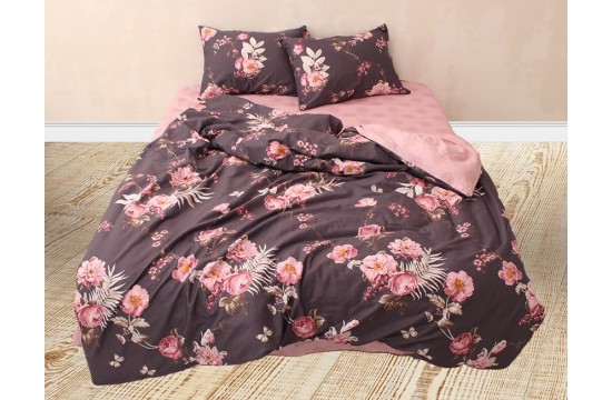 Комплект постельного белья семейный сатин с компаньоном S484 Таг текстиль