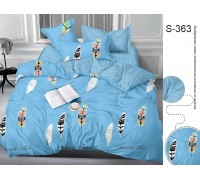 Bed linen satin euro maxi with companion S363 tm Tag textil