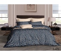 Euro satin bedding set with companion S473 Tag textiles
