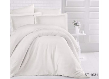 Stripe satin bed linen one-and-a-half LUXURY ST-1031 Tag textiles