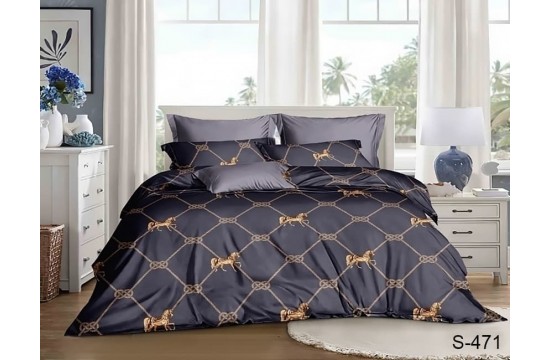 Sateen bedding set one and a half with companion S471