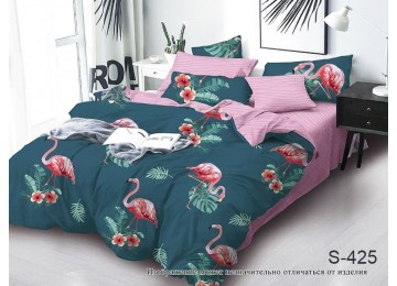 Bed linen satin euro maxi with companion S425 tm Tag textil