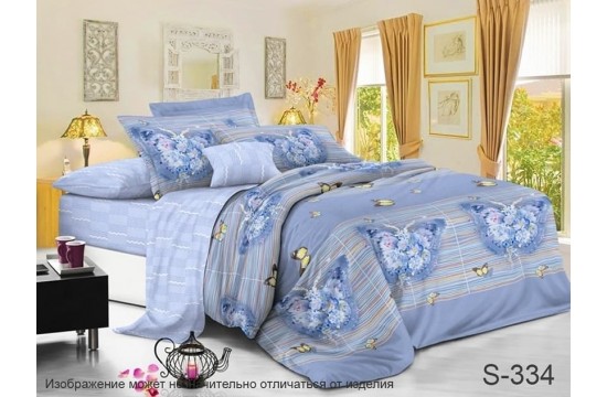Satin double bed linen with companion S334 tm Tag textil