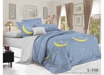 Bed linen satin euro maxi with companion S398 tm Tag textil