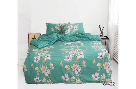 Bed linen satin euro maxi with companion S422 tm Tag textil