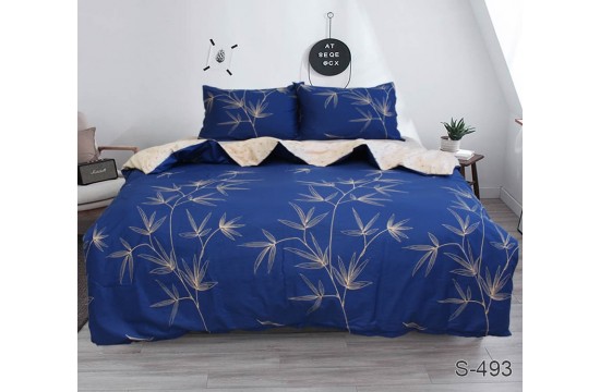 Bed linen euro satin with companion S493