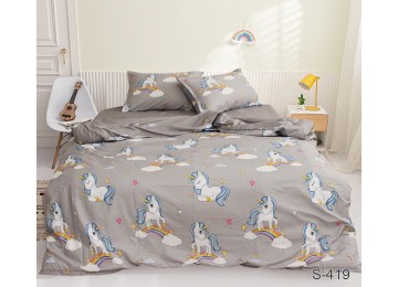 Bed linen satin euro maxi with companion S419 tm Tag textil