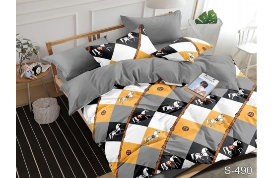 Bed linen euro king size satin with companion S490
