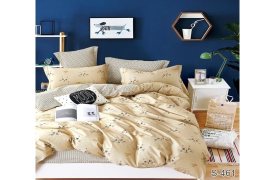 Bed linen satin euro maxi with companion S461 tm Tag textil