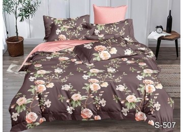 Satin family bed linen S507