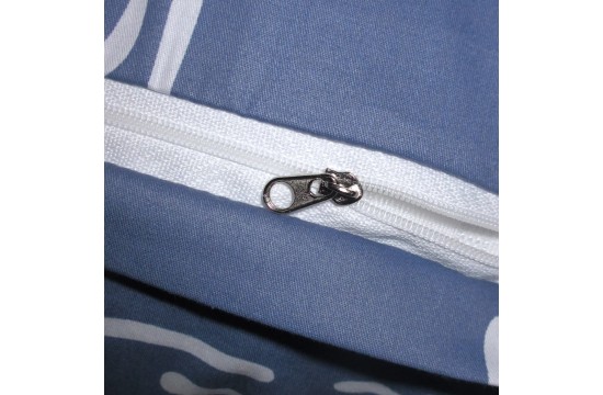 Постільна білизна сатин люкс полуторна з компаньйоном S322 тм Tag textil