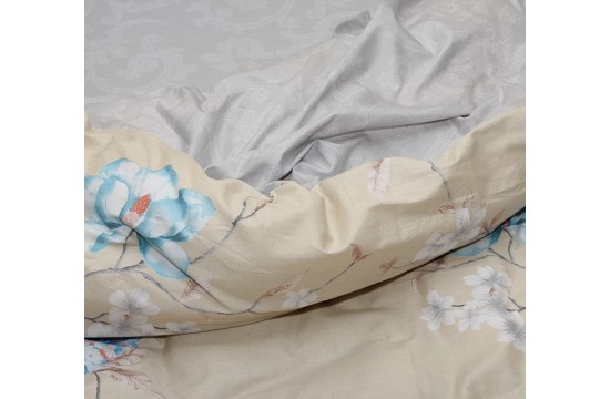 Bed linen satin euro maxi with companion S357 tm Tag textil