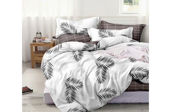 Satin double bed linen with companion S458 tm Tag textil