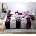 Bed linen satin euro with companion S463 tm Tag textil